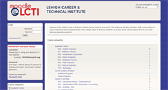 Desktop Screenshot of moodle.lcti.org